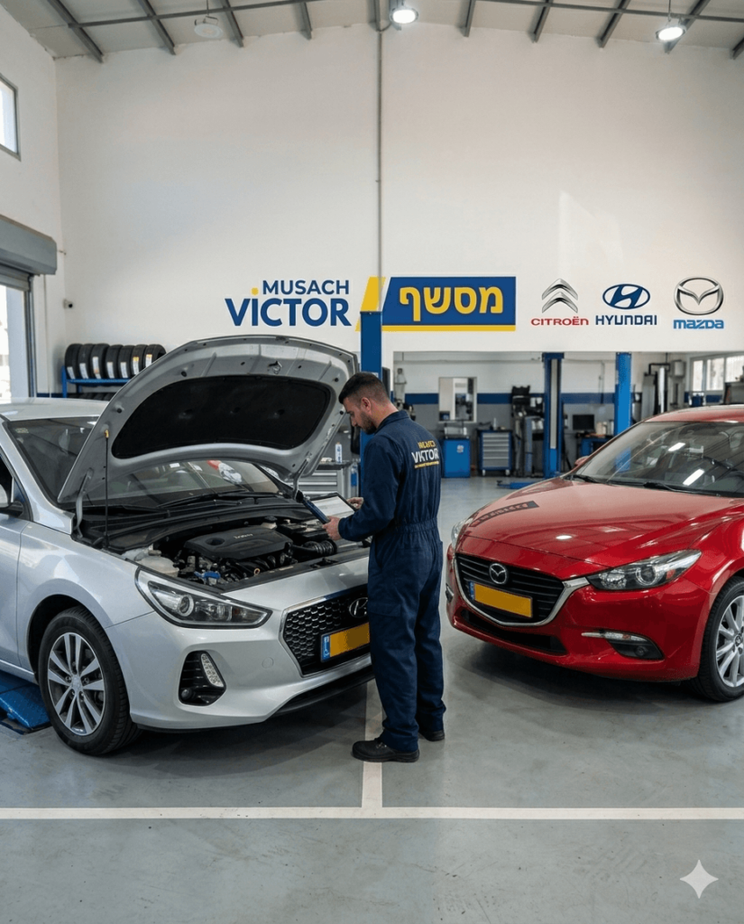 מוסך מאזדה ויונדאי בפתח תקווה - מוסך ויקטור